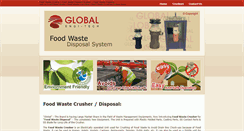 Desktop Screenshot of foodwastecrusher.com